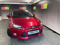 USED 2014 64 FORD FOCUS 1.0 ZETEC NAVIGATOR 5d 124 BHP 
