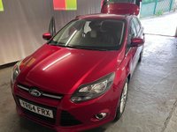 USED 2014 64 FORD FOCUS 1.0 ZETEC NAVIGATOR 5d 124 BHP 