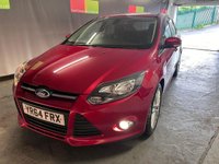 USED 2014 64 FORD FOCUS 1.0 ZETEC NAVIGATOR 5d 124 BHP 