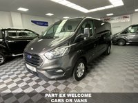 USED 2021 21 FORD TRANSIT CUSTOM 2.0 300 LIMITED LWB ECOBLUE 130 BHP 1 OWNER AIR CON & CRUISE  1 OWNER FROM NEW LWB ULEZ COMPLIANT AIR CON & CRUISE