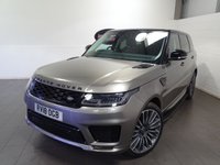 USED 2018 18 LAND ROVER RANGE ROVER SPORT 3.0 SDV6 AUTOBIOGRAPHY DYNAMIC 5d 306 BHP STUNNING NAV LEATHER CRUISE PAN ROOF CAMERA ALLOY UPGRADE SIDE STEPS