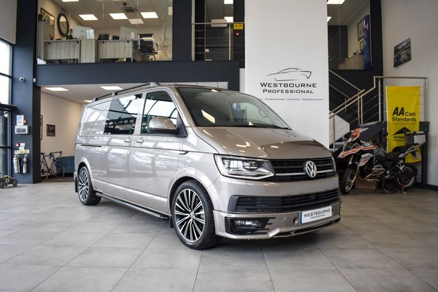 2018 67 Volkswagen Transporter T6 T32 2.0 TDI 204PS DSG HIGHLINE KOMBI LWB
