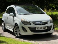 USED 2012 12 VAUXHALL CORSA 1.4 SRI 3d 98 BHP 