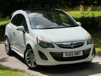 USED 2012 12 VAUXHALL CORSA 1.4 SRI 3d 98 BHP 