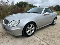USED 2003 03 MERCEDES-BENZ SLK 2.0 SLK200 KOMPRESSOR 2d 163 BHP 2 KEYS FSH ONLY 40,295 MILES