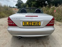 USED 2003 03 MERCEDES-BENZ SLK 2.0 SLK200 KOMPRESSOR 2d 163 BHP 2 KEYS FSH ONLY 40,295 MILES