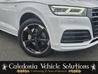 USED 2020 20 AUDI Q5 2.0 TFSI QUATTRO S LINE BLACK EDITION 5d 242 BHP ONE FORMER KEEPER, SEMI AUTO, CRUISE CONTROL, BLUETOOTH