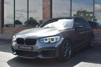 USED 2018 18 BMW 1 SERIES 3.0 M140I SHADOW EDITION 3d 335 BHP M PERF EXHAUST / ADAPTIVE SUSP