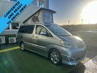 USED 2006 TOYOTA ALPHARD CAMPERVAN TOYOTA ALPHARD CAMPER VAN 2.4 LITRE PETROL FWD NEW CONVERSION #01051 CONVERTED AND READY TO DRIVE AWAY