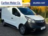 USED 2016 16 VAUXHALL VIVARO 1.6 2700 L1H1 CDTI P/V 114 BHP 