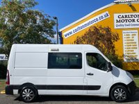 USED 2019 19 VAUXHALL MOVANO 2.3 L2H2 F3500 P/V 129 BHP 6 SEAT CREW / MESS / WELFARE CAB