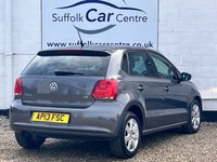USED 2013 13 VOLKSWAGEN POLO 1.4 MATCH EDITION DSG 5d 83 BHP www.suffolkcarcentre.co.uk - Located at Lowestoft