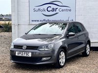 USED 2013 13 VOLKSWAGEN POLO 1.4 MATCH EDITION DSG 5d 83 BHP www.suffolkcarcentre.co.uk - Located at Lowestoft
