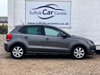 USED 2013 13 VOLKSWAGEN POLO 1.4 MATCH EDITION DSG 5d 83 BHP www.suffolkcarcentre.co.uk - Located at Lowestoft