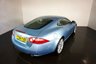 USED 2006 56 JAGUAR XK 4.2 COUPE 2d AUTO 294 BHP-2 FORMER KEEPERS-FINISHED IN FROST BLUE METALLIC-HEATED IVORY LEATHER UPHOLSTERY-SUPERB LOW MILEAGE-CRUISE CONTROL-LEATHER STEERING WHEEL-FRONT & REAR PARKING SENSORS-20