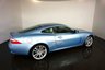 USED 2006 56 JAGUAR XK 4.2 COUPE 2d AUTO 294 BHP-2 FORMER KEEPERS-FINISHED IN FROST BLUE METALLIC-HEATED IVORY LEATHER UPHOLSTERY-SUPERB LOW MILEAGE-CRUISE CONTROL-LEATHER STEERING WHEEL-FRONT & REAR PARKING SENSORS-20