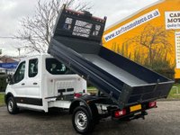 USED 2021 71 FORD TRANSIT 2.0 350 LEADER CREW CAB TIPPER ECOBLUE 129 BHP Direct to us from lease company