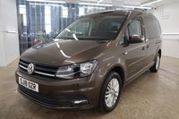 USED 2018 18 VOLKSWAGEN CADDY MAXI 2.0 C20 LIFE TDI 5d 101 BHP CONVERTED FOR WHEELCHAIR ACCESS & VERY LOW MILEAGE