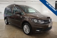 USED 2018 18 VOLKSWAGEN CADDY MAXI 2.0 C20 LIFE TDI 5d 101 BHP CONVERTED FOR WHEELCHAIR ACCESS & VERY LOW MILEAGE