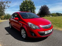 USED 2014 64 VAUXHALL CORSA 1.2 EXCITE AC 3d 83 BHP 