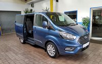 USED 2021 71 FORD TOURNEO CUSTOM 2.0 320 TITANIUM ECOBLUE 4d 129 BHP WAV WHEEL CHAIR ACCESS 4 SEATS APP SAT NAV ANDROID APPLE CARPLAY AC HEATED SEATS CRUISE CONTROL PARKING SENSORS 1 OWNER SERVICE HISTORY