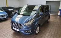 USED 2021 71 FORD TOURNEO CUSTOM 2.0 320 TITANIUM ECOBLUE 4d 129 BHP WAV WHEEL CHAIR ACCESS 4 SEATS APP SAT NAV ANDROID APPLE CARPLAY AC HEATED SEATS CRUISE CONTROL PARKING SENSORS 1 OWNER SERVICE HISTORY