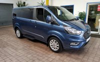 USED 2021 71 FORD TOURNEO CUSTOM 2.0 320 TITANIUM ECOBLUE 4d 129 BHP WAV WHEEL CHAIR ACCESS 4 SEATS APP SAT NAV ANDROID APPLE CARPLAY AC HEATED SEATS CRUISE CONTROL PARKING SENSORS 1 OWNER SERVICE HISTORY