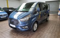 USED 2021 71 FORD TOURNEO CUSTOM 2.0 320 TITANIUM ECOBLUE 4d 129 BHP WAV WHEEL CHAIR ACCESS 4 SEATS APP SAT NAV ANDROID APPLE CARPLAY AC HEATED SEATS CRUISE CONTROL PARKING SENSORS 1 OWNER SERVICE HISTORY