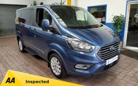 USED 2021 71 FORD TOURNEO CUSTOM 2.0 320 TITANIUM ECOBLUE 4d 129 BHP WAV WHEEL CHAIR ACCESS 4 SEATS APP SAT NAV ANDROID APPLE CARPLAY AC HEATED SEATS CRUISE CONTROL PARKING SENSORS 1 OWNER SERVICE HISTORY