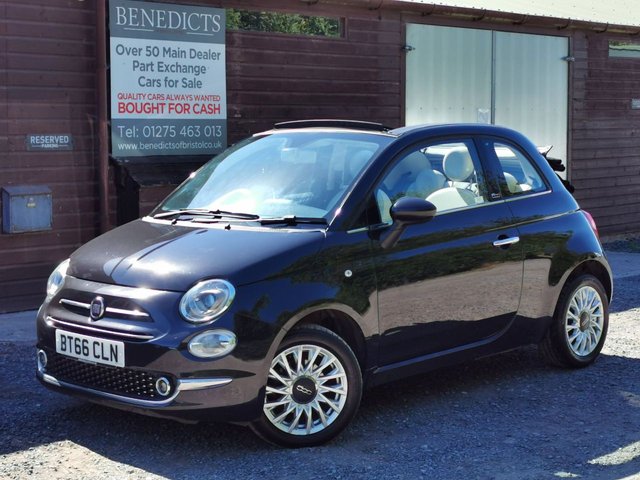 2016 66 Fiat 500c 1.2 LOUNGE DUALOGIC 3d 69 BHP