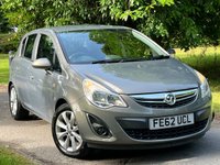USED 2012 62 VAUXHALL CORSA 1.2 ACTIVE AC 5d 83 BHP 