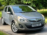 USED 2012 62 VAUXHALL CORSA 1.2 ACTIVE AC 5d 83 BHP 