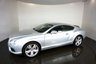 USED 2012 62 BENTLEY CONTINENTAL 4.0 GT V8 2d AUTO 500 BHP-1 OWNER FROM NEW PLUS DEMO-FINISHED IN MOONBEAM SILVER METALLIC-HEATED BELUGA HIDE-DUAL CLIMATE CONTROL-DAB RADIO-SATNAV-BLUETOOTH-MFSW-CRUISE CONTROL-20