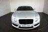 USED 2012 62 BENTLEY CONTINENTAL 4.0 GT V8 2d AUTO 500 BHP-1 OWNER FROM NEW PLUS DEMO-FINISHED IN MOONBEAM SILVER METALLIC-HEATED BELUGA HIDE-DUAL CLIMATE CONTROL-DAB RADIO-SATNAV-BLUETOOTH-MFSW-CRUISE CONTROL-20