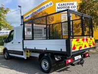 USED 2021 21 FORD TRANSIT 2.0 350 LEADER CRC TIPPER [ CAGED ] ECOBLUE 129 BHP TOOL STORE CAGED BODY, LOW MILEAGE