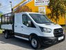 USED 2021 21 FORD TRANSIT 2.0 350 LEADER CRC TIPPER [ CAGED ] ECOBLUE 129 BHP TOOL STORE CAGED BODY, LOW MILEAGE