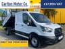 USED 2021 21 FORD TRANSIT 2.0 350 LEADER CRC TIPPER [ CAGED ] ECOBLUE 129 BHP TOOL STORE CAGED BODY, LOW MILEAGE