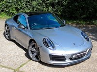 USED 2018 18 PORSCHE 911 CARRERA T ELECTRIC GLASS SUNROOF - 18 WAY SEATS - PDLS + HEADLIGHTS - PORSCHE HISTORY - PORSCHE WARRANTY - FULL PAINT PROTECTION FILM - BOSE STEREO - CARRERA T INTERIOR - HEATED STEERING WHEEL