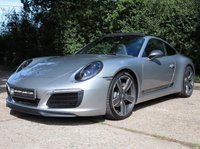 USED 2018 18 PORSCHE 911 CARRERA T ELECTRIC GLASS SUNROOF - 18 WAY SEATS - PDLS + HEADLIGHTS - PORSCHE HISTORY - PORSCHE WARRANTY - FULL PAINT PROTECTION FILM - BOSE STEREO - CARRERA T INTERIOR - HEATED STEERING WHEEL