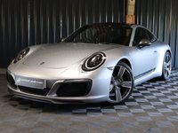 USED 2018 18 PORSCHE 911 CARRERA T ELECTRIC GLASS SUNROOF - 18 WAY SEATS - PDLS + HEADLIGHTS - PORSCHE HISTORY - PORSCHE WARRANTY - FULL PAINT PROTECTION FILM - BOSE STEREO - CARRERA T INTERIOR - HEATED STEERING WHEEL