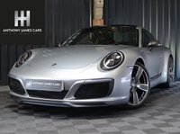 USED 2018 18 PORSCHE 911 CARRERA T ELECTRIC GLASS SUNROOF - 18 WAY SEATS - PDLS + HEADLIGHTS - PORSCHE HISTORY - PORSCHE WARRANTY - FULL PAINT PROTECTION FILM - BOSE STEREO - CARRERA T INTERIOR - HEATED STEERING WHEEL