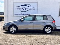 USED 2011 11 VOLKSWAGEN GOLF 1.6 MATCH TDI BLUEMOTION TECHNOLOGY 5d 103 BHP www.suffolkcarcentre.co.uk - Located at Ilketshall