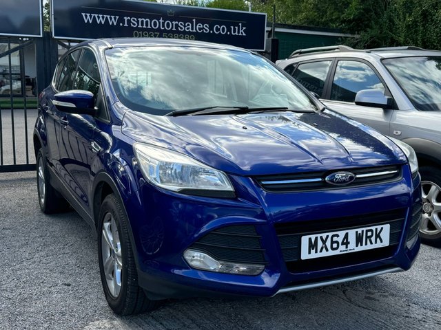 2014 64 Ford Kuga 2.0 ZETEC TDCI 5d 138 BHP