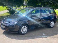 USED 2012 62 VAUXHALL ZAFIRA 1.6 EXCLUSIV 5d 113 BHP **  7 SEATER  **