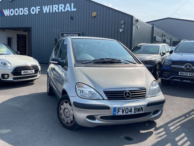 2004 04 Mercedes-Benz A-Class 1.4 A140 CLASSIC SWB 5d 82 BHP