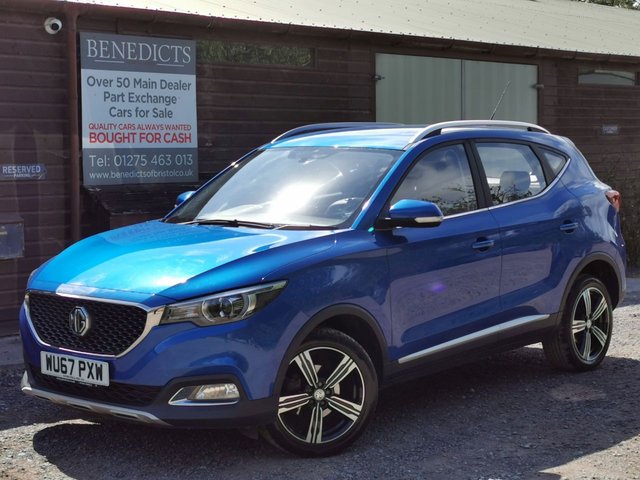 2017 67 MG MG ZS 1.0 EXCLUSIVE EDITION. -Leather & Apple CarPlay & Sat Nav