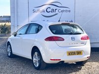 USED 2008 08 SEAT LEON 1.9 ECOMOTIVE TDI 5d 103 BHP www.suffolkcarcentre.co.uk - Located at Lowestoft