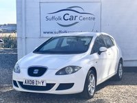 USED 2008 08 SEAT LEON 1.9 ECOMOTIVE TDI 5d 103 BHP www.suffolkcarcentre.co.uk - Located at Lowestoft