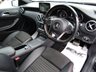 USED 2016 66 MERCEDES-BENZ A-CLASS 1.6 A 160 AMG LINE 5d 102 BHP Finished in COSMOS BLACK MET with contrasting ALCANTARA/ LEATHER trim. This A class certainly looks smart, with its slim lights and smooth body panels. There's plenty of room in the front and the back which will suit the average family or 1st time driver. Features include, Sat Nav, Privacy Glass, Park Sensors, Alcantara trim, B/Tooth, Rear View Camera, Cruise Control, 18" alloys and much more. Mercedes Dealer Serviced at 13475 miles, 20350 miles, 41283 miles and at 50601 miles.