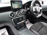 USED 2016 66 MERCEDES-BENZ A-CLASS 1.6 A 160 AMG LINE 5d 102 BHP Finished in COSMOS BLACK MET with contrasting ALCANTARA/ LEATHER trim. This A class certainly looks smart, with its slim lights and smooth body panels. There's plenty of room in the front and the back which will suit the average family or 1st time driver. Features include, Sat Nav, Privacy Glass, Park Sensors, Alcantara trim, B/Tooth, Rear View Camera, Cruise Control, 18" alloys and much more. Mercedes Dealer Serviced at 13475 miles, 20350 miles, 41283 miles and at 50601 miles.